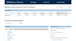 Desktop Screenshot of libguides.augie.edu